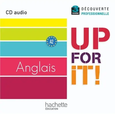 Up for it, anglais 3e découverte professionnelle : CD audio