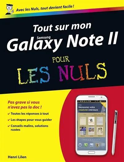 Tout sur mon Samsung Galaxy Note II pour les nuls