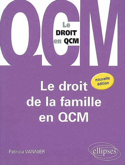 Le droit de la famille en QCM