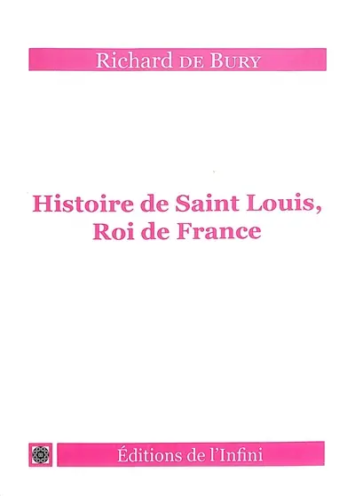 Histoire de Saint Louis, roi de France