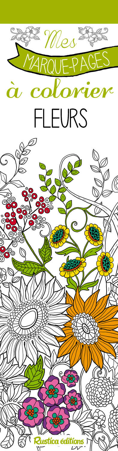 Fleurs : mes marque-pages à...