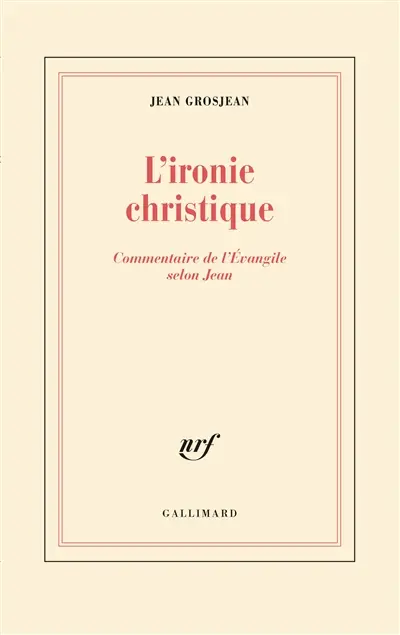 L'Ironie christique