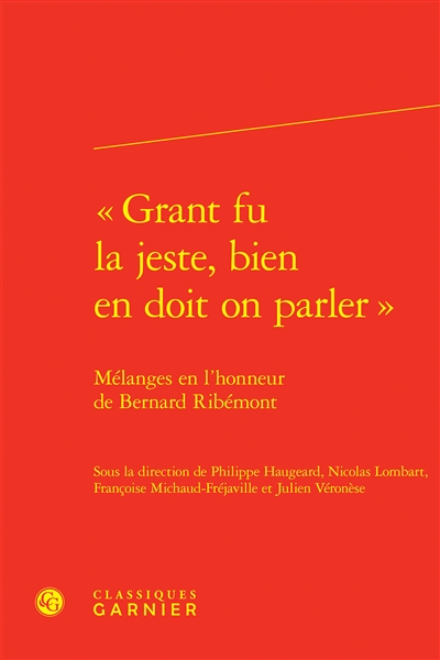 "Grant fu la jeste, bien en...