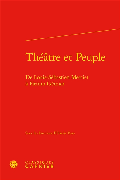 Théâtre et peuple : de...