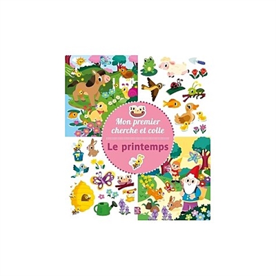 Le printemps : mon premier cherche et colle