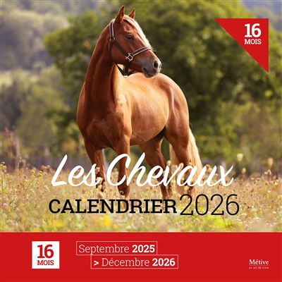 Les chevaux : calendrier...