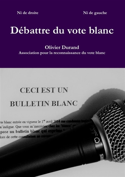 Débattre du vote blanc