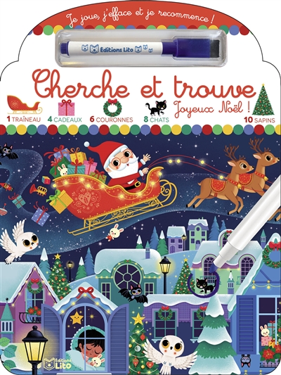 Joyeux Noël ! : cherche et trouve