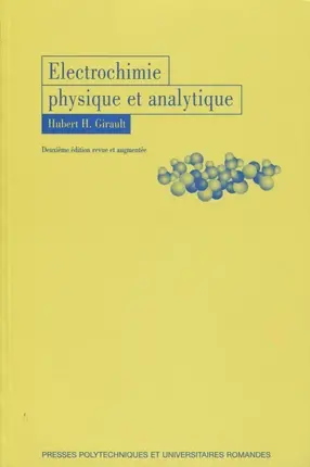 Electrochimie physique et analytique