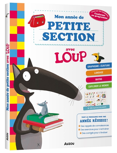 mon année de petite section avec loup : conforme au programme