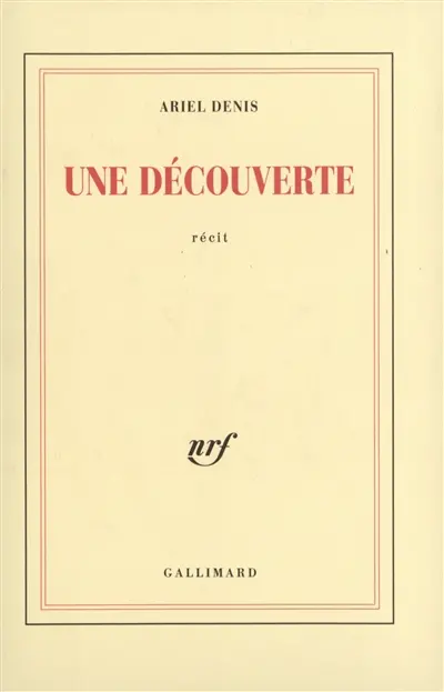 Une Découverte