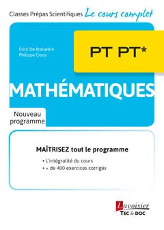 Mathématiques, 2e année PT, PT* : nouveau programme