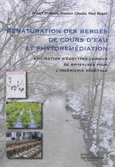 Renaturation des berges de cours d'eau et phytoremédiation : utilisation d'écotypes ligneux de ripisylves pour l'ingénierie végétale