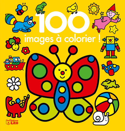 Le papillon : 100 images à colorier