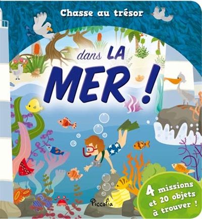 Dans la mer !