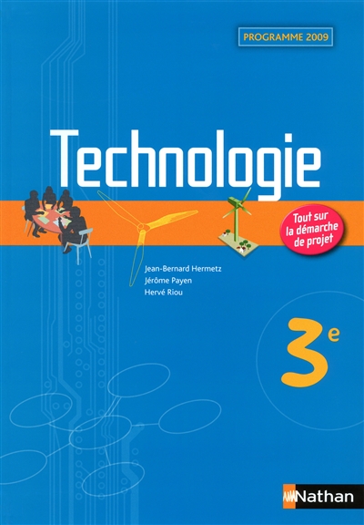 Technologie 3e : programme 2009