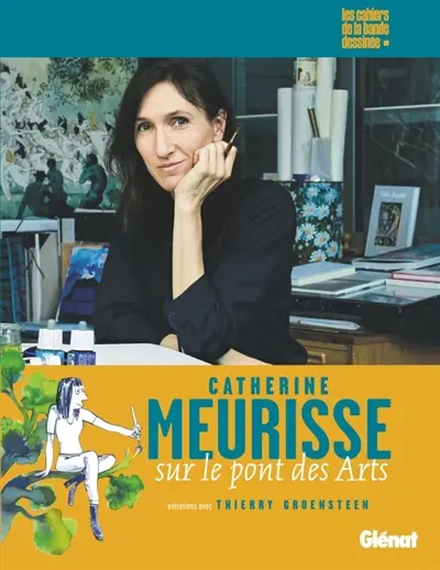 Catherine Meurisse, sur le pont des Arts