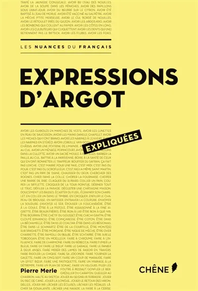 Expressions d'argot expliquées