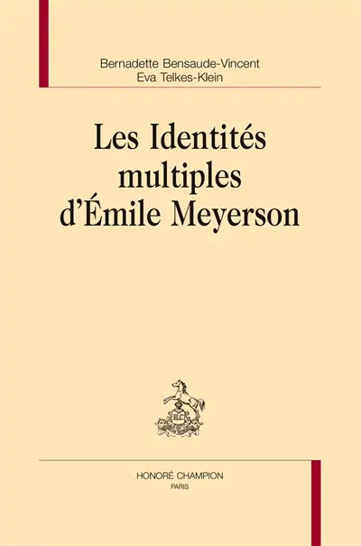 Les identités multiples d'Emile Meyerson