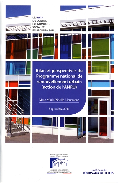 Bilan et perspectives du programme de renouvellement urbain : action de l'ANRU