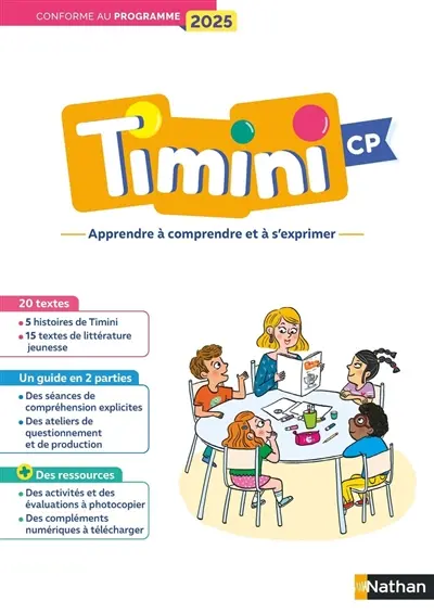Timini CP : apprendre à comprendre et à s'exprimer