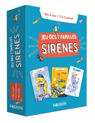 Jeu des 7 familles : sirènes