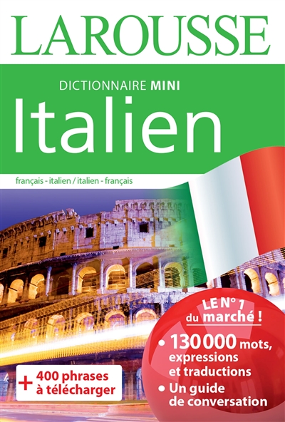 Italien : mini dictionnaire : français-italien, italien-français. Italiano : mini dizionario : francese-italiano, italiano-francese