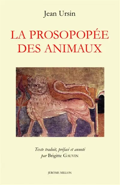 La prosopopée des animaux : 1541. Prosopopeia animalium aliquot