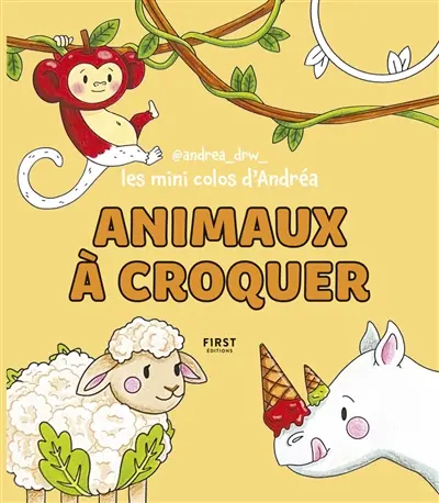 Animaux à croquer : les mini colos d'Andréa Animaux à croquer : les mini colos d'Andréa