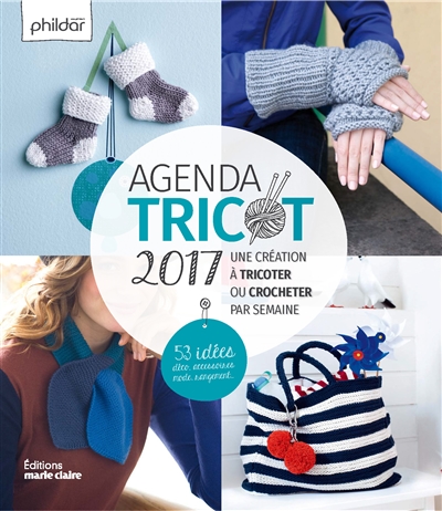 Agenda tricot 2017 : une...