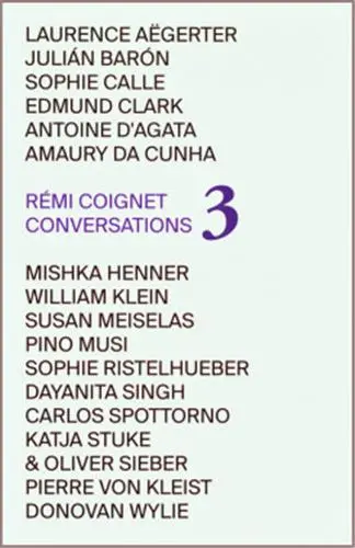 Conversations vol. 3 (édition en anglais)