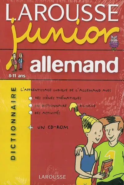 Allemand, dictionnaire, 8-11 ans