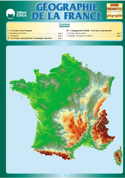 Géographie, la France