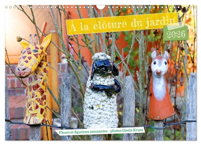 A la clôture du jardin...