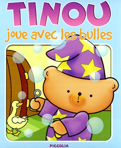 Tinou joue avec les bulles