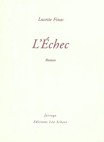 L'échec