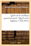 Quel est le meilleur...