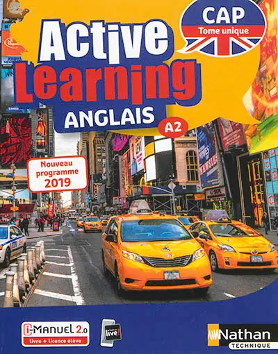 Active learning, anglais CAP tome unique, A2 : nouveau programme 2019