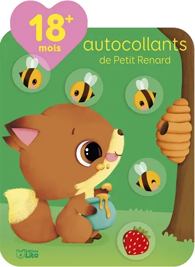 Autocollants de Petit Renard : 18 mois +