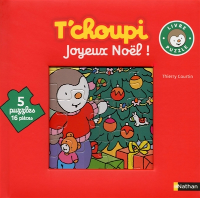T'choupi : joyeux Noël ! : livre-puzzle