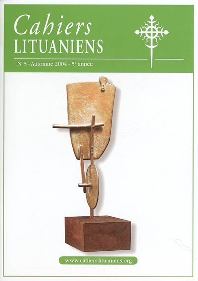 Cahiers lituaniens, n° 5