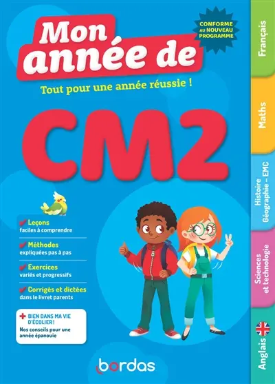 Mon année de CM2 : tout pour une année réussie !