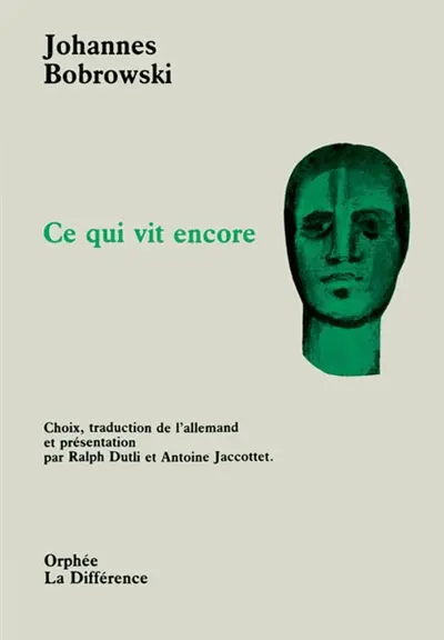 Ce qui vit encore : poèmes