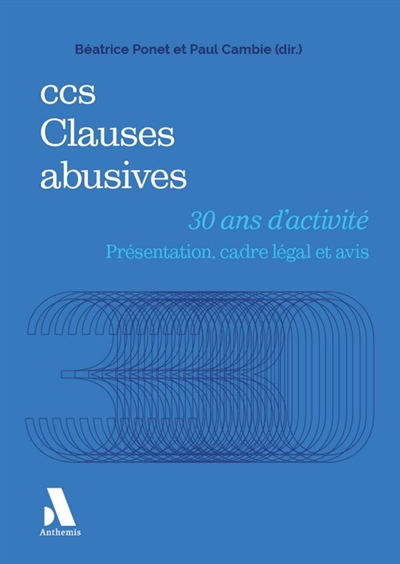CCS clauses abusives : 30...