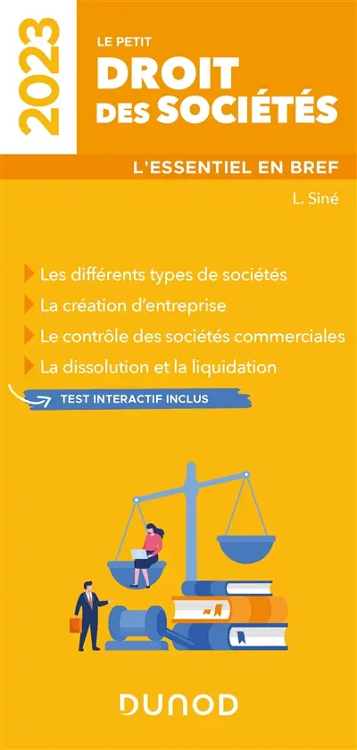 Le petit droit des sociétés 2023 : l'essentiel en bref