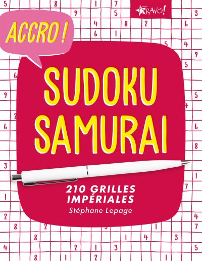 Sudoku Samourai : 210 grilles impériales