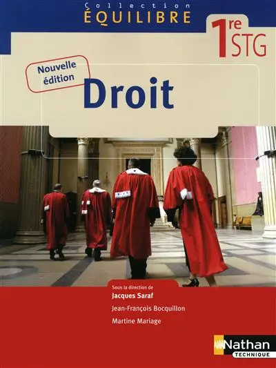 Droit, 1re STG