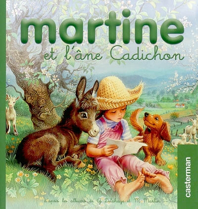 Martine et l'âne Cadichon