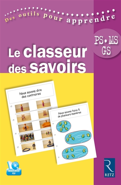 Le classeur des savoirs Ps Ms Gs