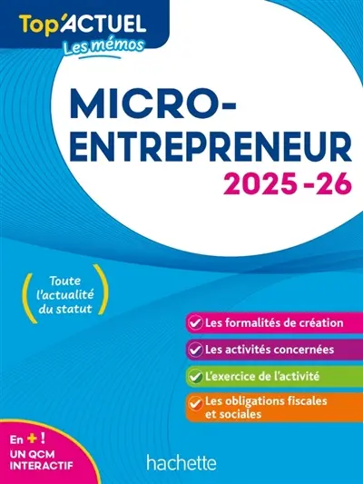 Micro-entrepreneur : 2025-2026